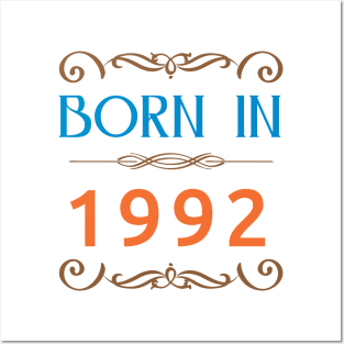 Since 1992 Born in 1992 newest Posters and Art